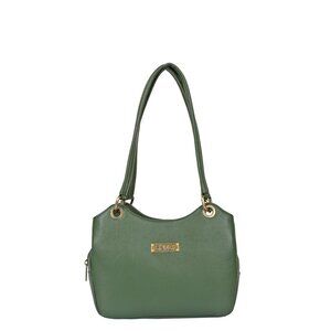Olive Green Women's Top Handle Shoulder, Leather Hobo Bag Satchel Handbag